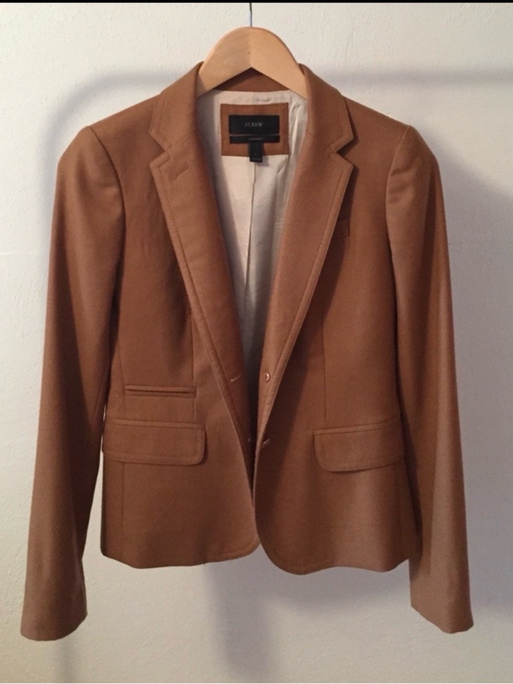 J. Crew Schoolboy Tan Blazer